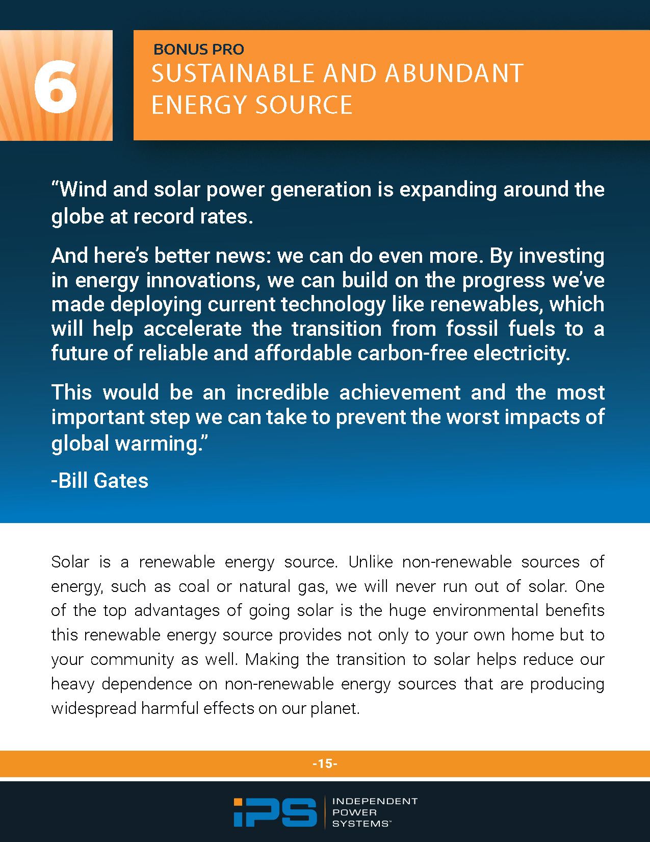 Pros Cons You Should Know Before Going Solar IPS-Ebook Page 15
